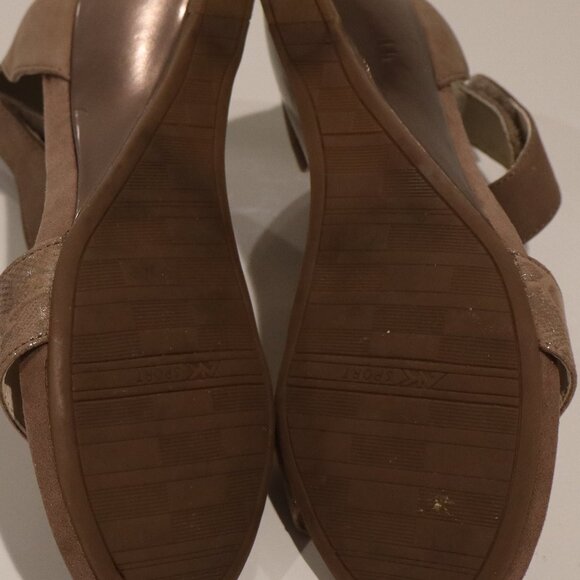 Anne Klein Sport Open Toe Wedges - Size 8 - Picture 9 of 9